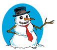 Gif mu�eco de nieve